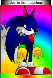 Johnic the hedgehog