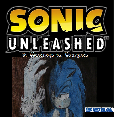 Sonic Unleashed 3 Werehogs vs. Vampires cover