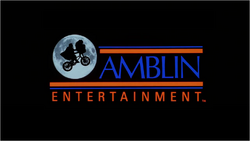 AMBLIN ENTERTAINMENT 1982 LOGO