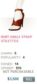Ruby Ankle Strap Stilettos