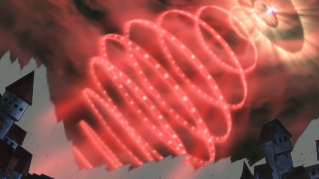 File:Soul Eater Episode 24 HD - Death Blocks slams Asura's wavelength into Death City.png