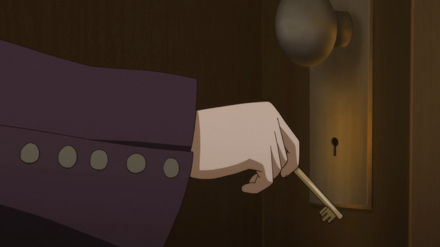 File:Soul Eater NOT Episode 10 HD - Meme has a key to Anti Witch Headquarters.png
