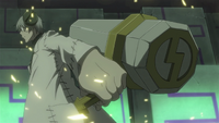 Mjolnir in the anime