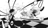Enrique kicks Medusa