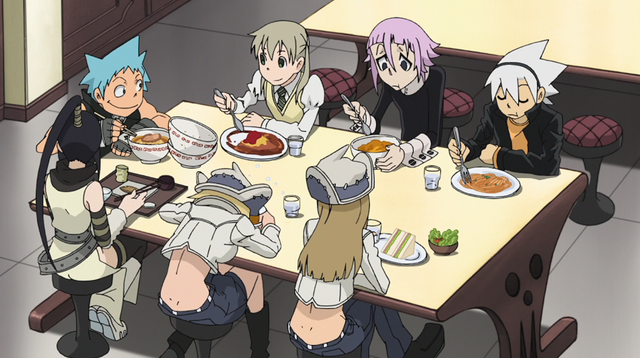 File:Soul Eater Episode 31 HD - Crona dines with friends 1.png