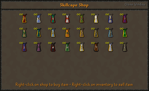 Wise Old Man shop
