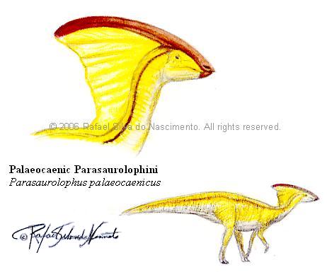 Palaeocaenic parasaurolophus by rsnature