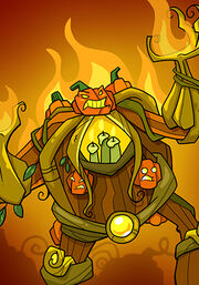 Burning Golem A