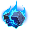Heart of blue fire