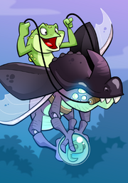 Beetle Frog A
