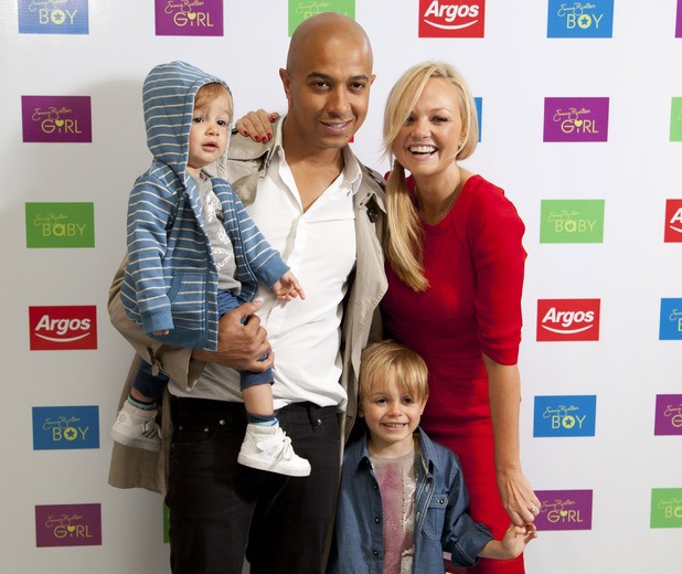 Showbiz emma bunton with family