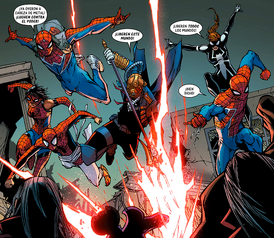 Spider-UK y Karn.png