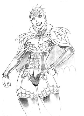 File:Evil Spinnerette by KrazyKrow.jpg