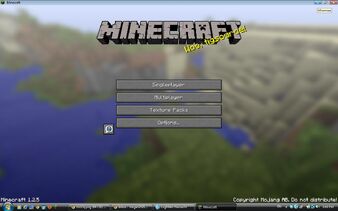 MinecraftTitleScreen