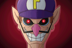Waluigi not pixelated