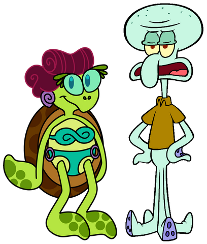File:Ridley and Squidward.png