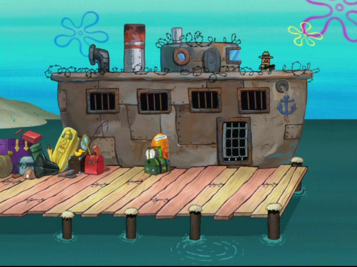 Inferno Island Boat | Encyclopedia SpongeBobia | Fandom powered by Wikia