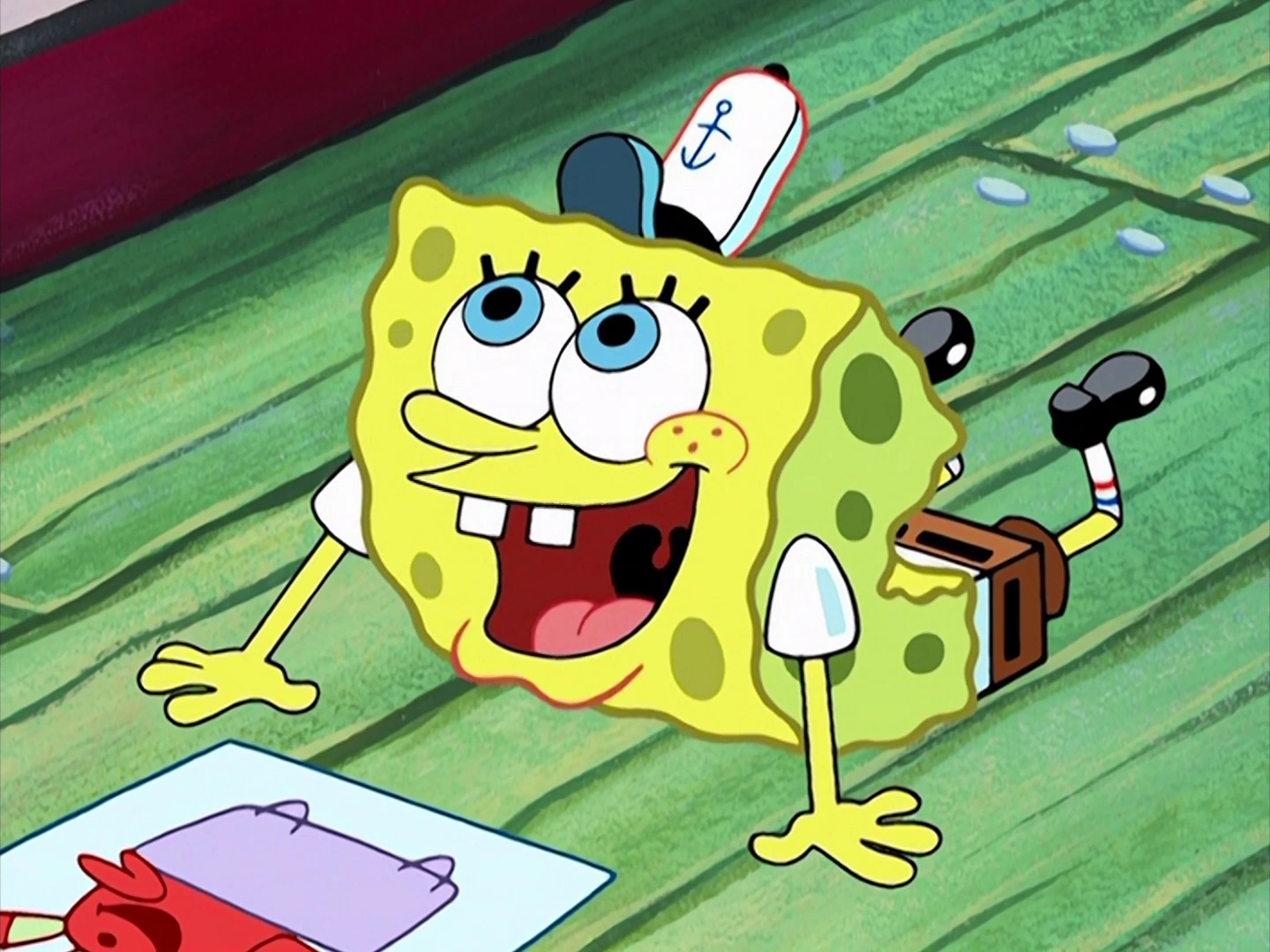 Spongebob lost