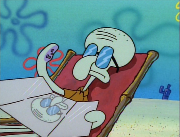 File:Squidward Wearing Sunglasses.png