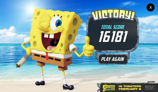File:The SpongeBob Movie - Sponge Out of Water - Save the Krabby Patty - Victory!.png