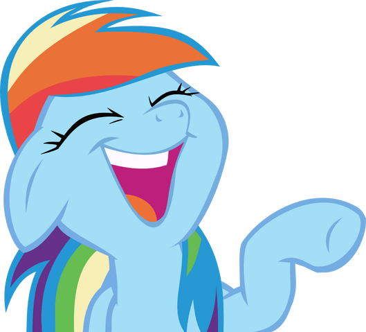 File:Rainbow dash laughs.png
