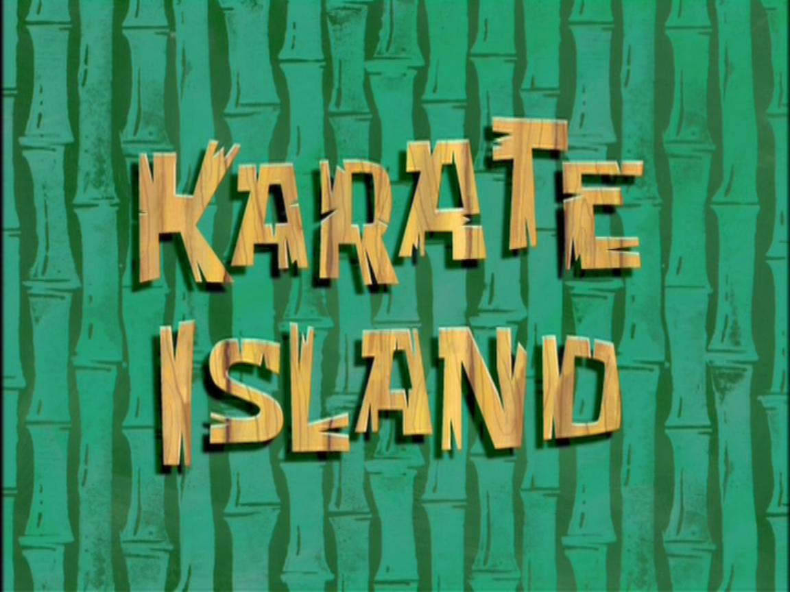 pages blank spongebob coloring Sandy Cheeks/gallery/Karate  Encyclopedia Island