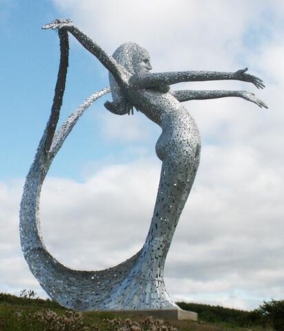 File:RealWorld Mermaid Sculpture.jpg