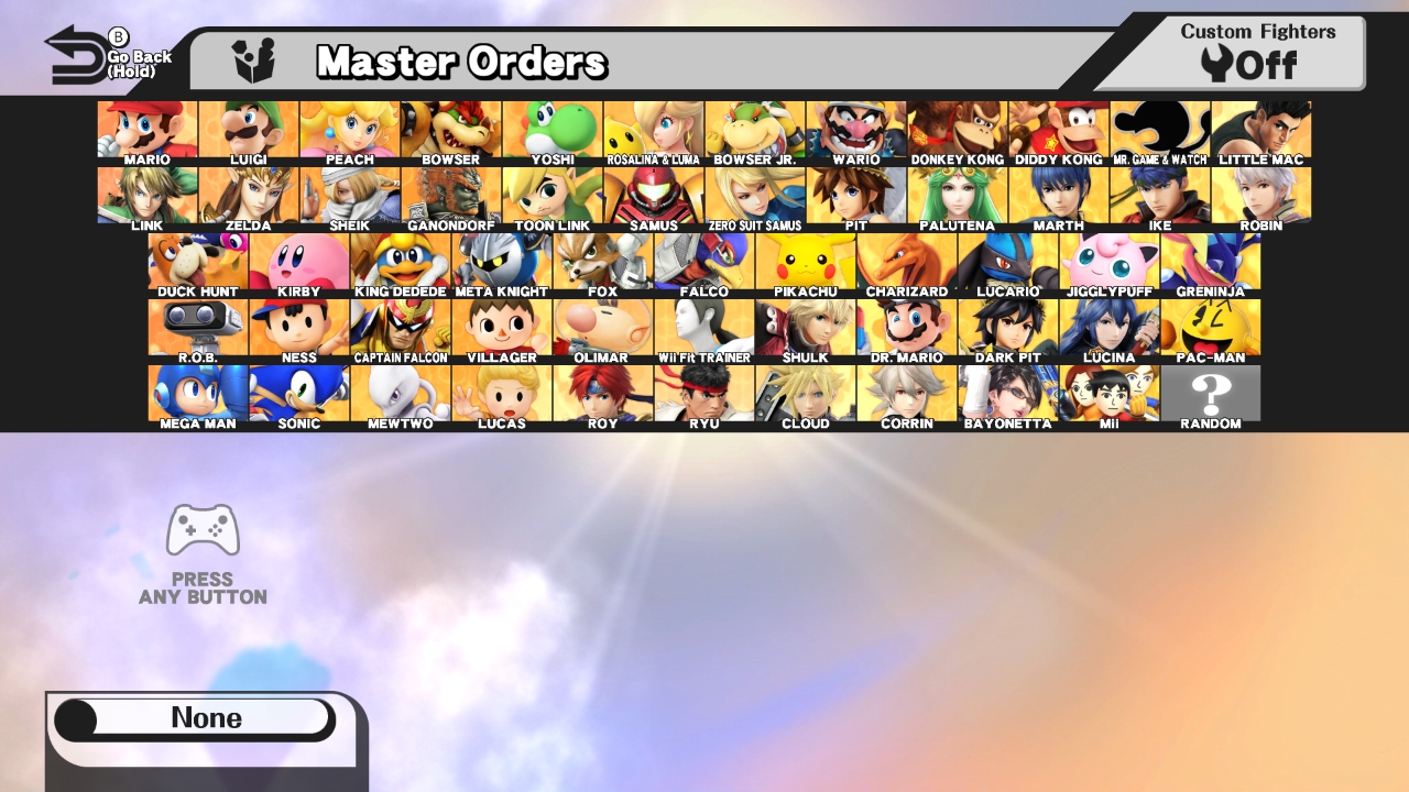 Character Selection Screen | Smashpedia | Fandom powered by Wikia