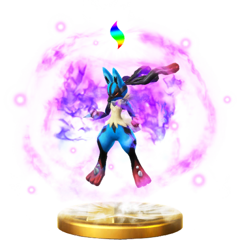 File:MegaLucarioTrophyWiiU.png