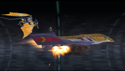 Pelea contra Meta Ridley El gran laberinto ESE SSBB