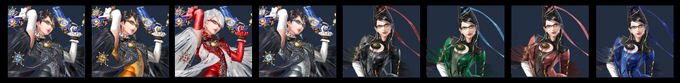 Paleta de colores de Bayonetta (SSB4).png