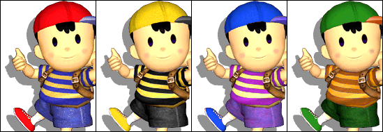 Paleta de colores Ness SSBM