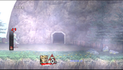 Entrada a la cueva La orilla del lago ESE SSBB.png