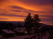 Sunset at hotel Hergingen.jpg