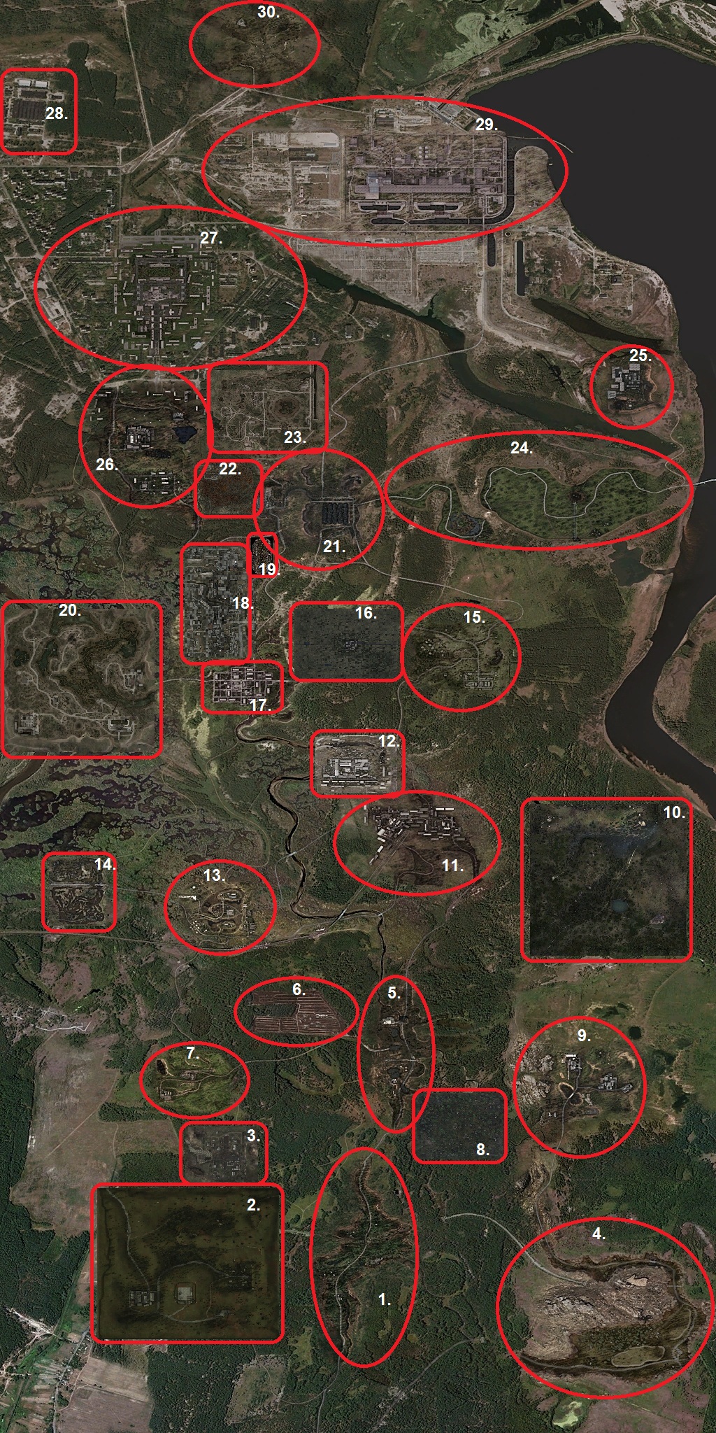 Image - Zone Map Marked.jpg | S.T.A.L.K.E.R. Wiki | Fandom powered by Wikia