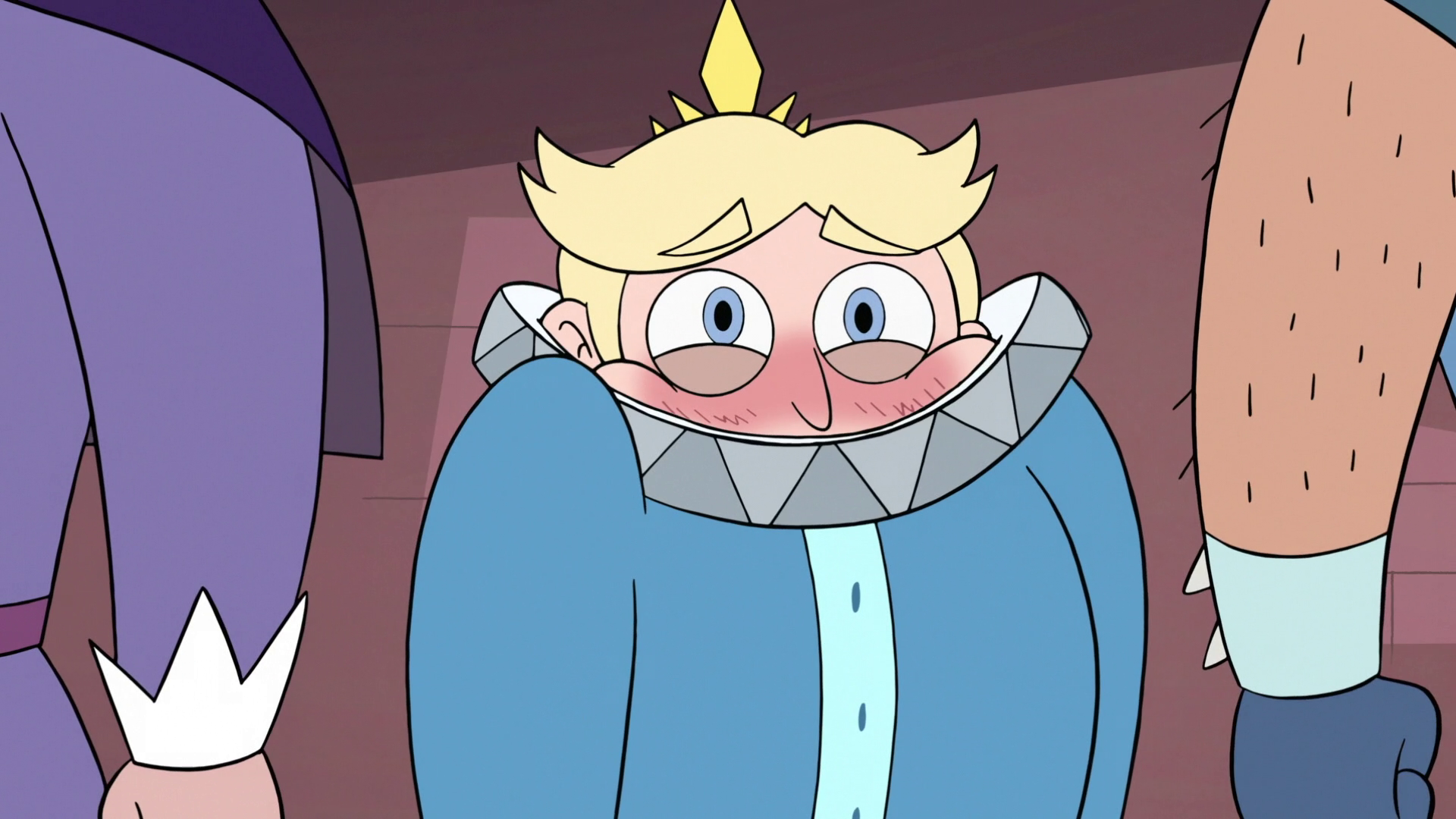 Star Vs The Forces Of Evil River Image - S3E2 River Johansen blushing in embarrassment.png | Star vs. the Forces of Evil Wiki
