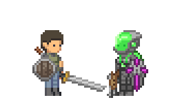 Combat animation