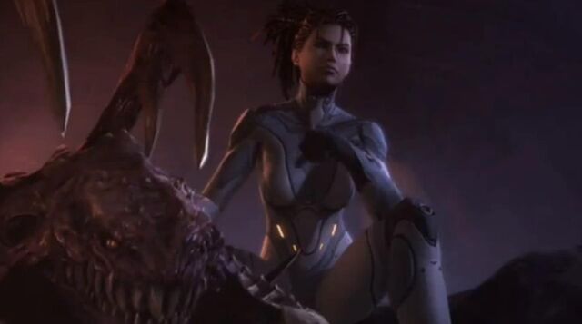 File:ZerglingKerrigan SC2 BirthworldCine1.jpg