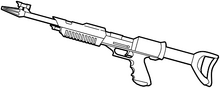 SF laser rifle