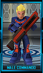 Male commando