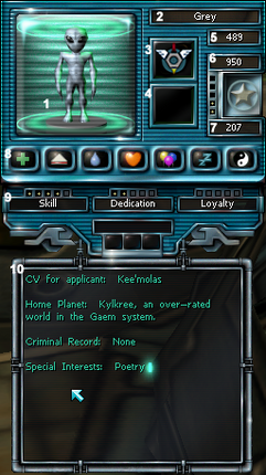 Alien interface-numbered