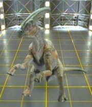 Hadrosaur hologram