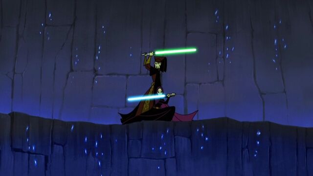 File:Luminara and Barriss fighting.jpg