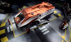 Star Tours Pre-show hangar