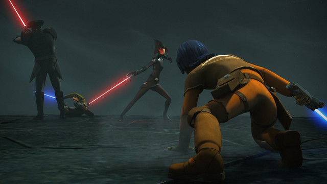File:Kanan and Ezra fight the Inquisitors.png