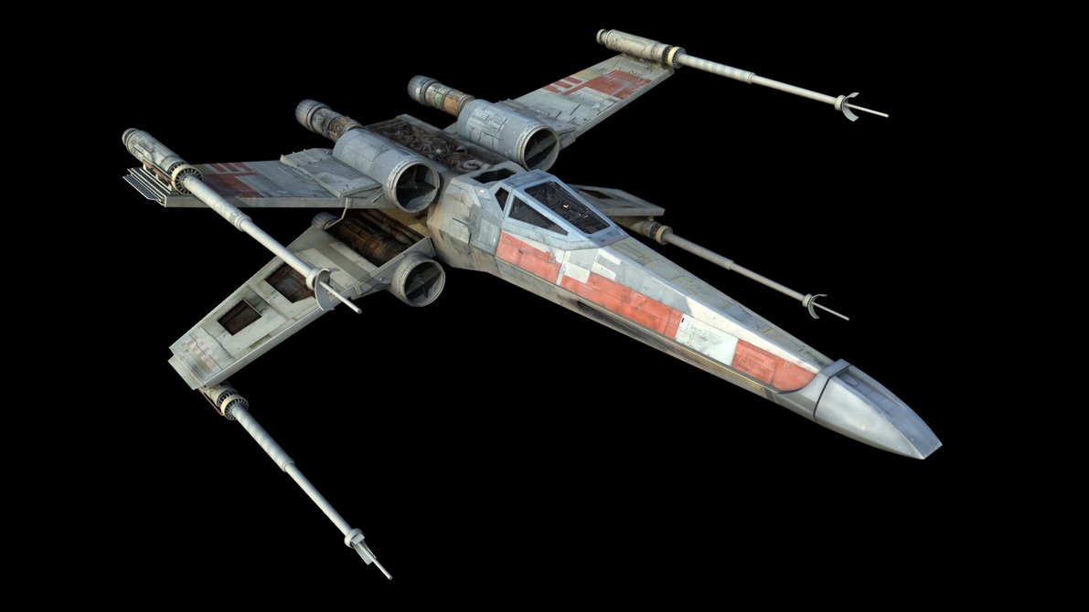 Image T 65B X Wing Fighter by Chuck.jpg Czech Star