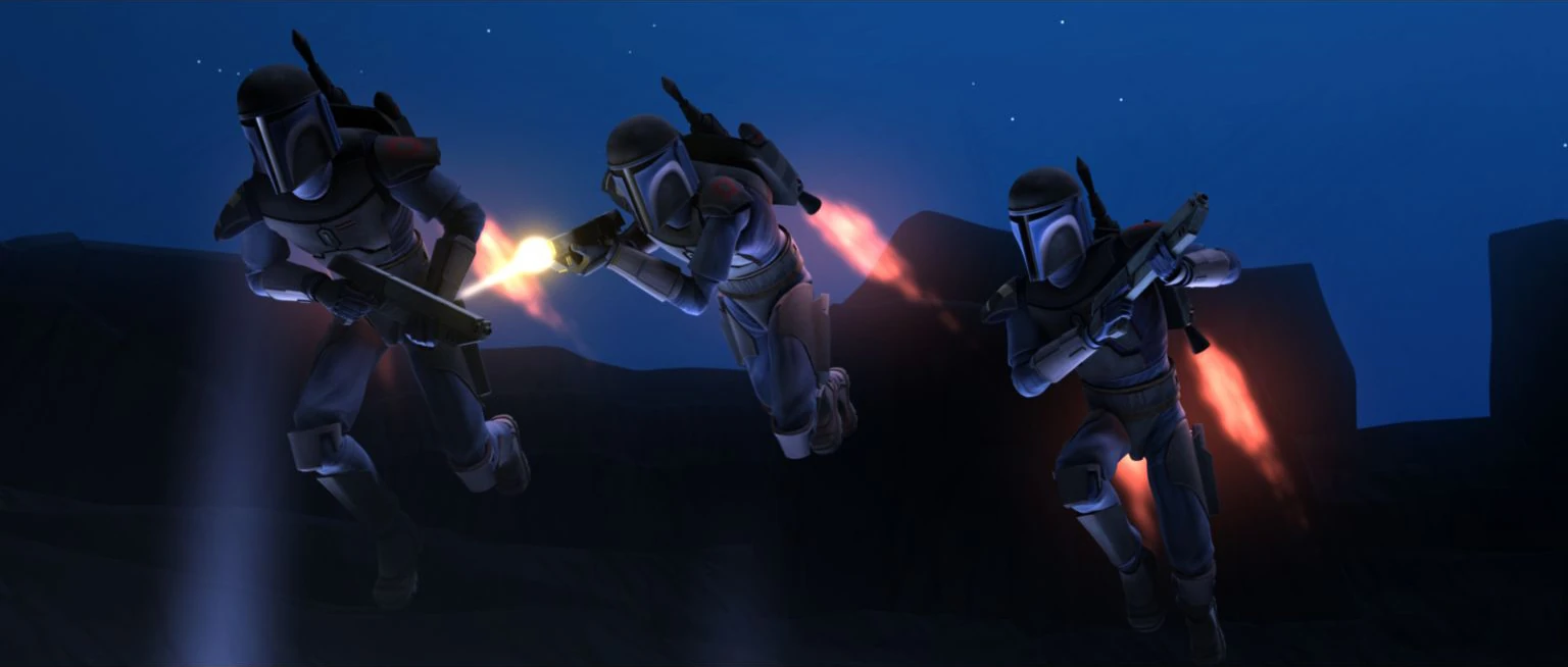 Image Death Watch jetpacks.jpg Wookieepedia FANDOM powered by Wikia