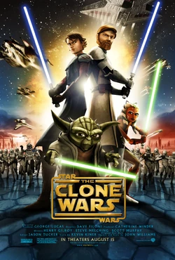 The Clone Wars film poster