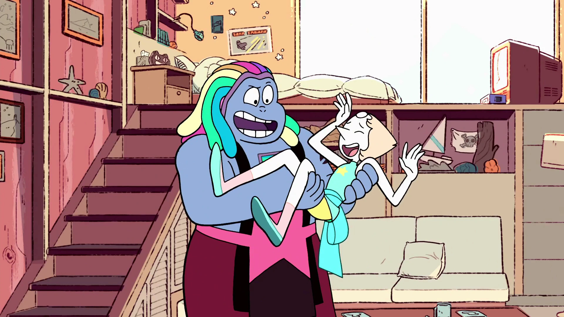 Image Pearl and bismuth screenshot.png Steven Universe Fanon Wiki