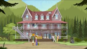 Hotel staff house